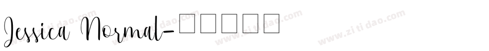 Jessica Normal字体转换